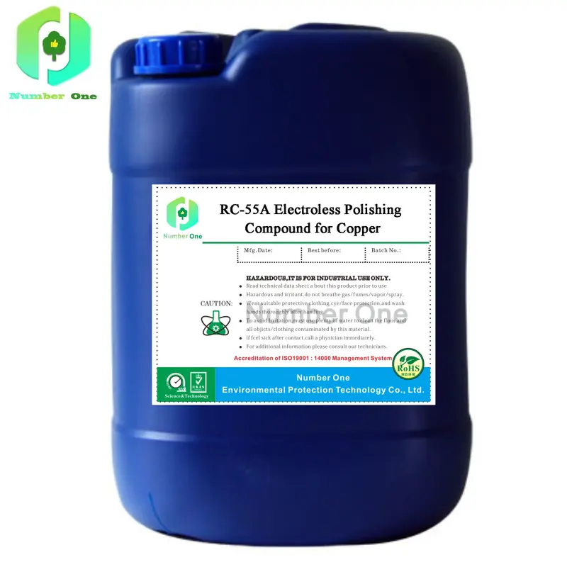 RC-55A Electroless Polishing Compound for Copper (Environmental Friendly)