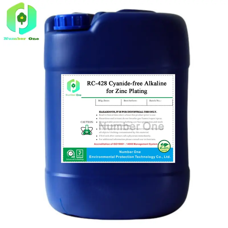 RC-428 Cyanide-Free Alkaline for Zinc Plating